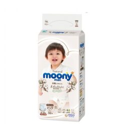 Bỉm - Tã quần Moony Natural nội địa size XL 32 miếng (12 - 22kg)